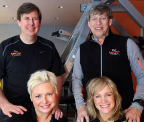 Moss and Tricia Robertson along with Katie and Jason Sanders bring Exercise Coach to Atlanta
