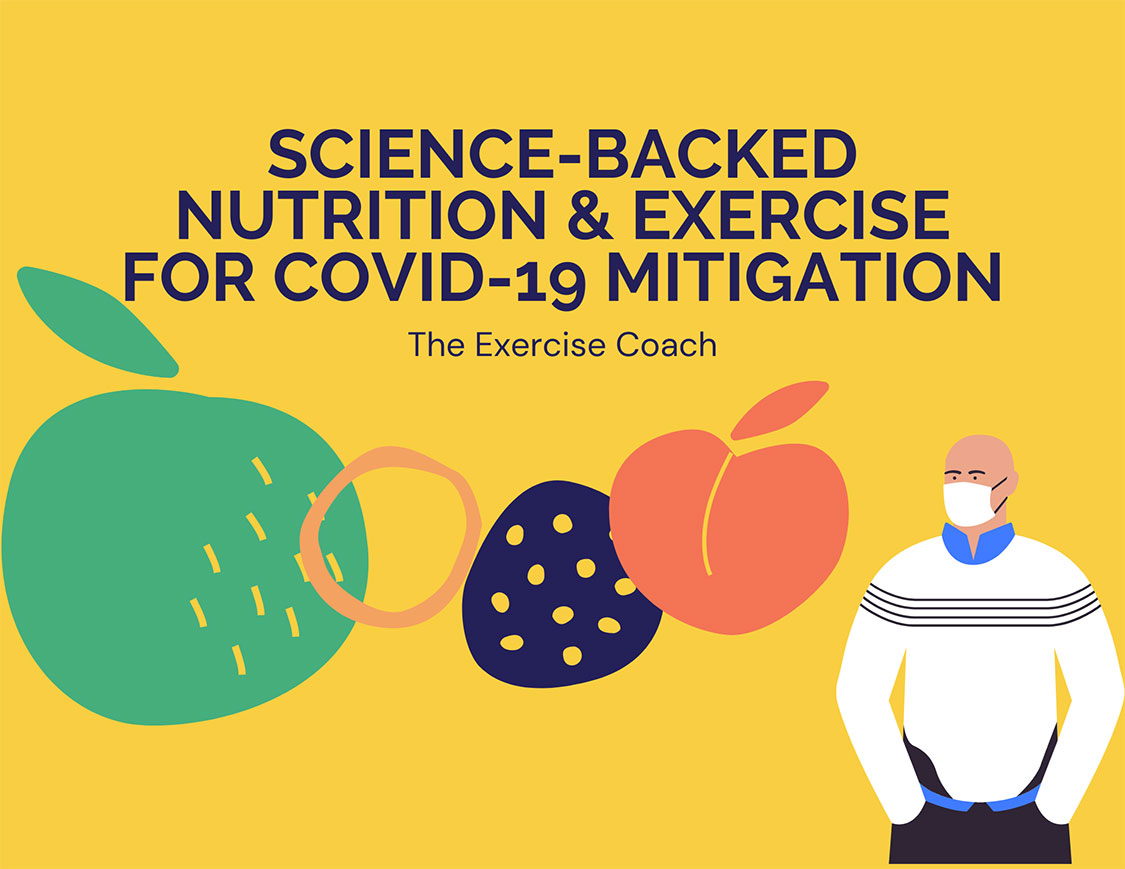 Science Backed Nutritional and Exercise For Covid 19 Mitigation